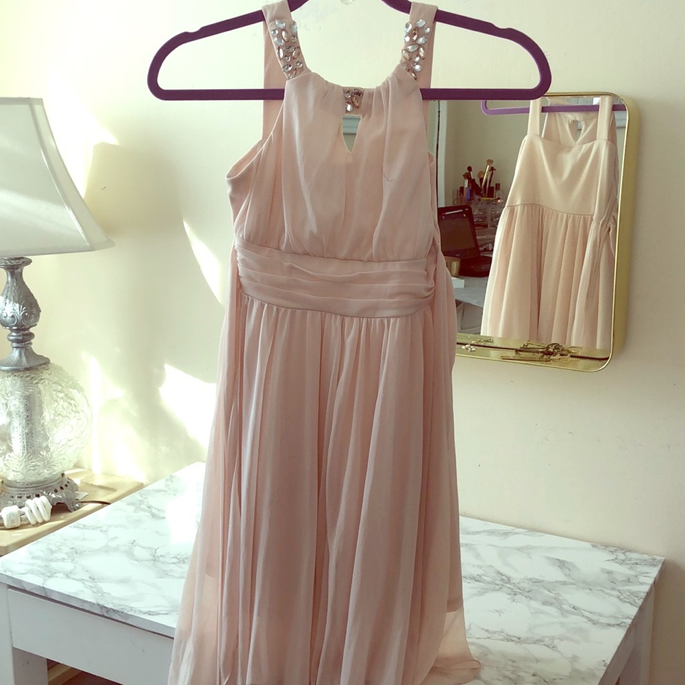 Blush Pink Formal Dress